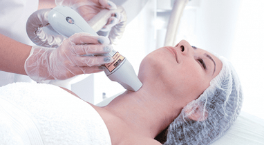 How is fractional facial rejuvenation performed