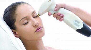 How is partial skin rejuvenation performed