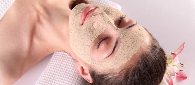 Enamel mask for firming and even-toning