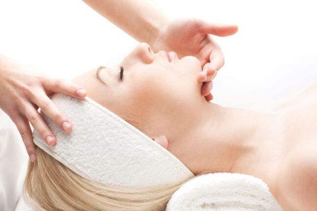 Massage is an effective method of facial rejuvenation