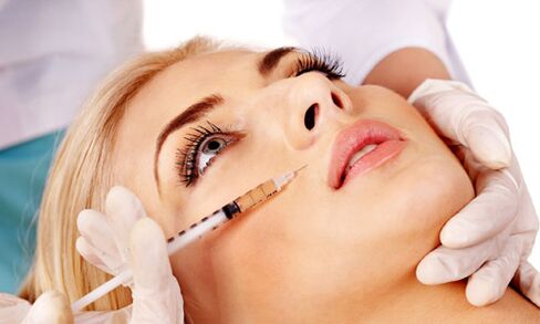 The injection procedure helps rejuvenate and improve skin tone